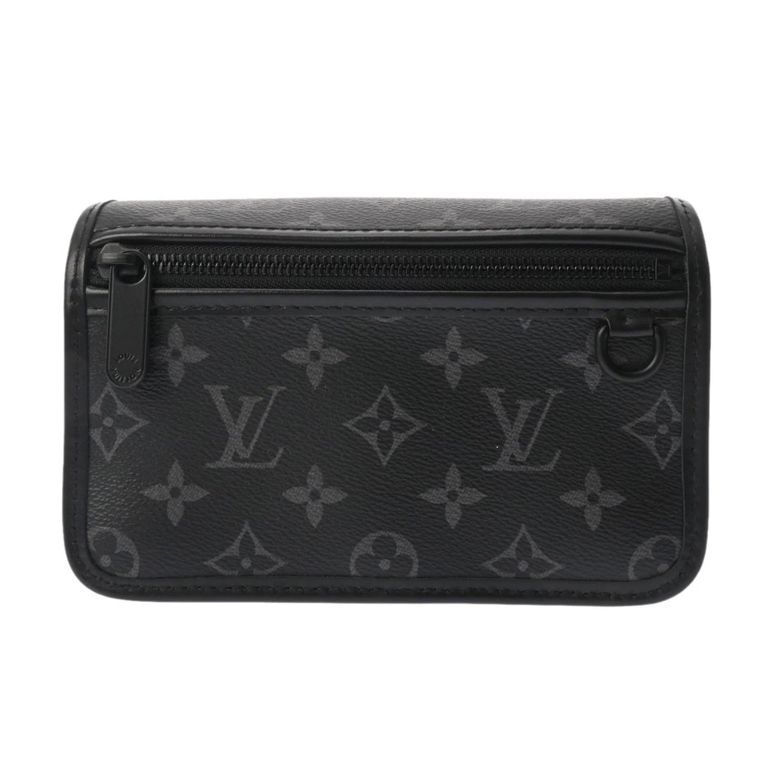 LOUIS VUITTON MONTSOURIS WEARABLE WALLET MONOGRAM ECLIPSE: LOUIS VUITTON Montsouris Wearable Wallet Monogram Eclipse Brand: LOUIS VUITTON Type/Style: Shoulder Bag Material: Monogram canvas Color: Black Grey Size: H:about 4.7inch W:about 7.5inch maximum D:abou
