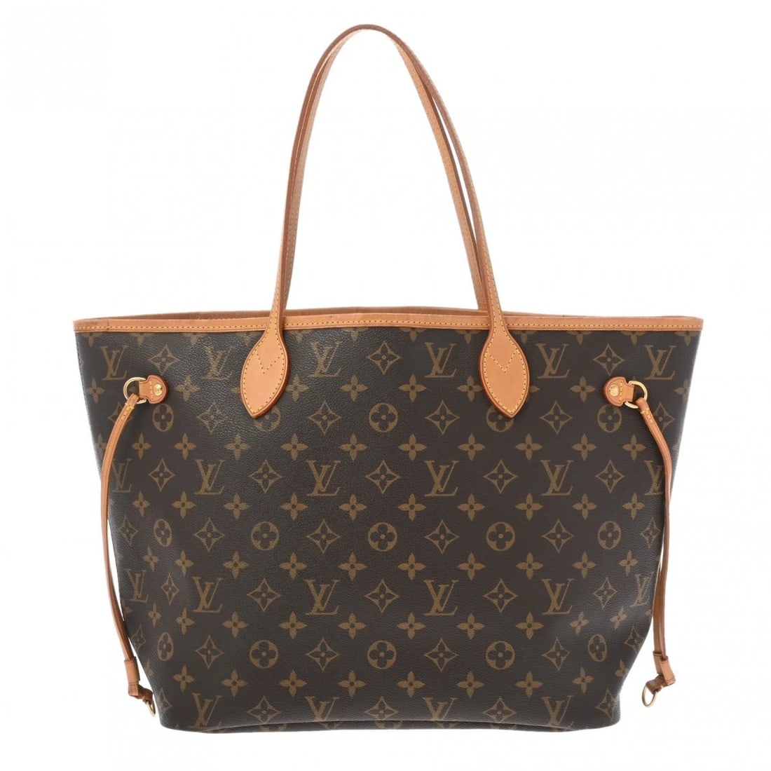 LOUIS VUITTON NEVERFULL MM MONOGRAM CANVAS BROWN / BEIGE: LOUIS VUITTON Neverfull MM Monogram canvas Brown / beige Brand: LOUIS VUITTON Type/Style: Tote Bag Material: Monogram canvas Color: Brown / beige Size: H:about 11.4inch W:about 12.6inch (Bottom)