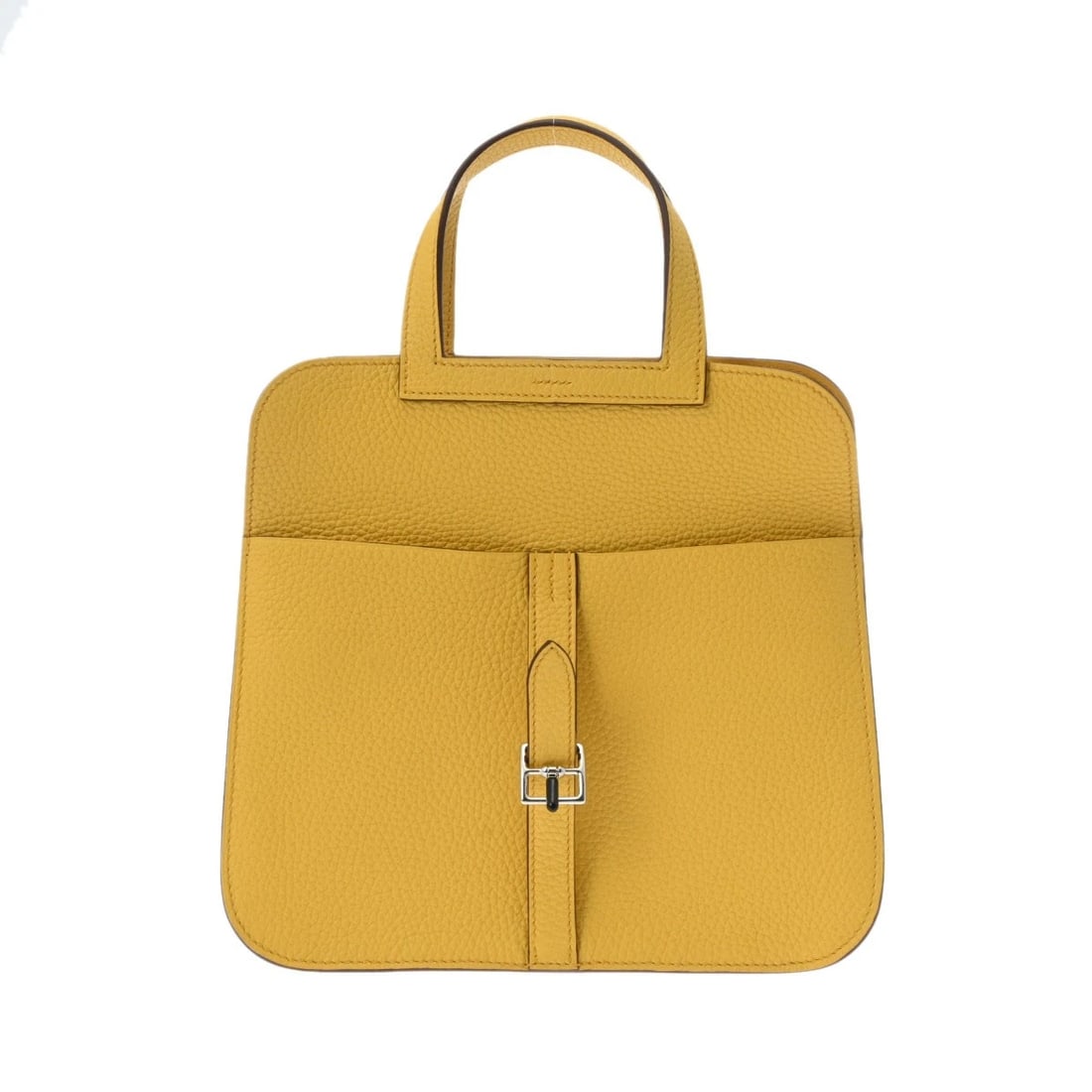 HERMES ARZAN 25 2WAY TAURILLON CLEMENCE SUN HANDBAG: HERMES Arzan 25 2WAY Taurillon Clemence Sun Handbag Brand: HERMES Type/Style: Handbag Material: Taurillon Clemence Color: Sun ? SilverMetal Size: H:about 6.7inch W:about 9.8inch D:about 2.8inch Ac