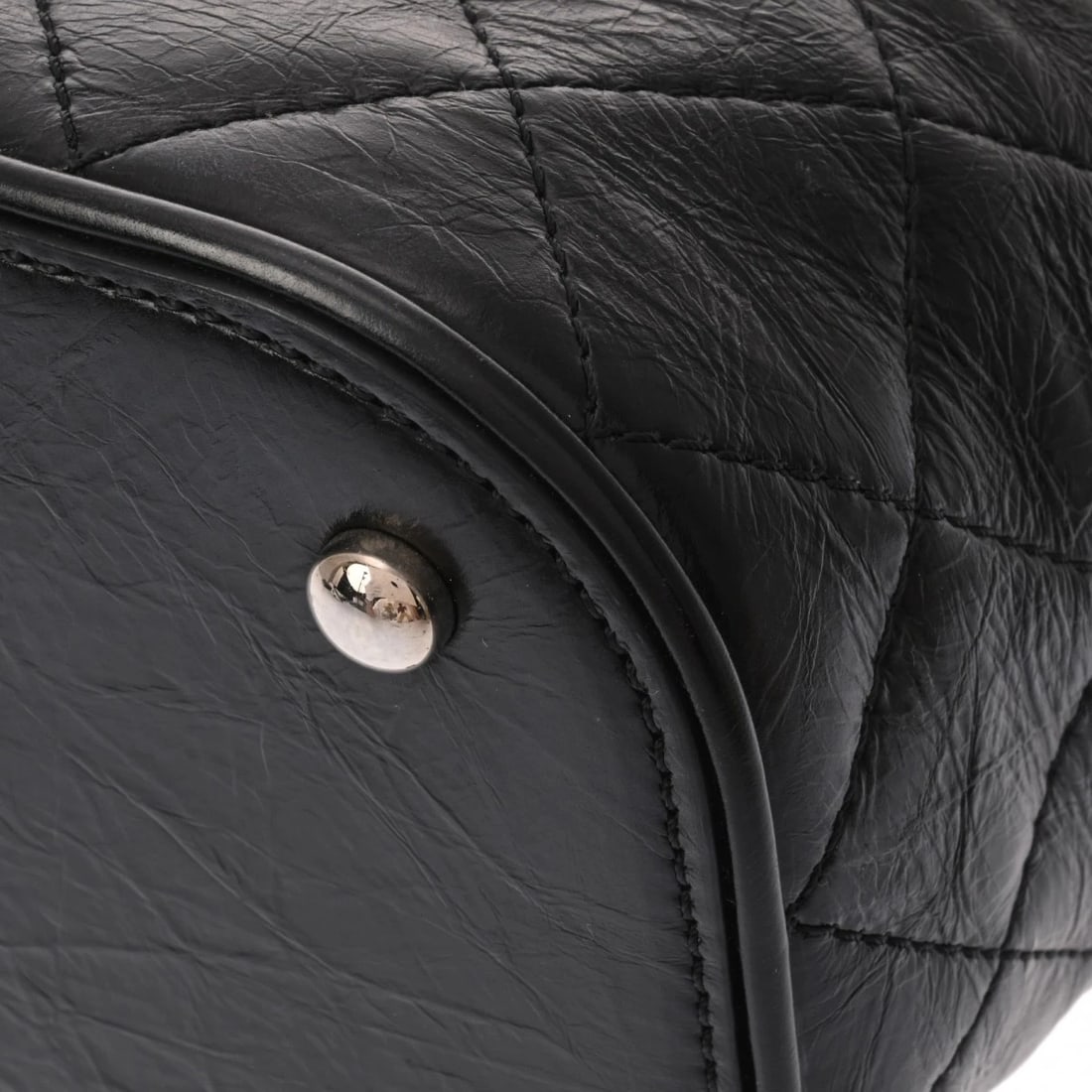 CHANEL BACKPACK MATRASSE PVC BLACK BACKPACK - 6