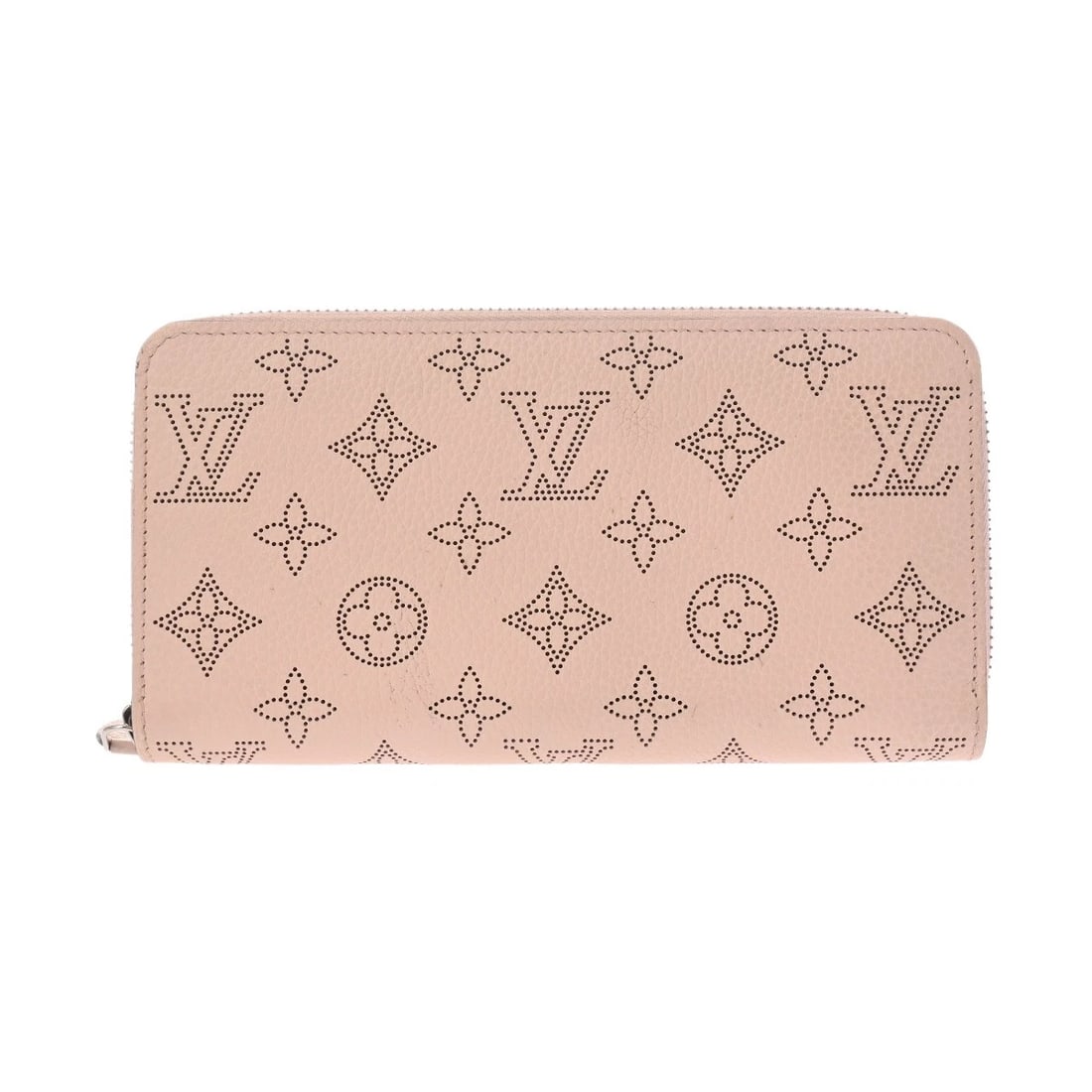 LOUIS VUITTON ZIPPY WALLET MONOGRAM MAHINA LEATHER JASMINE: LOUIS VUITTON Zippy wallet Monogram Mahina leather Jasmine Brand: LOUIS VUITTON Type/Style: Purse Material: leather Color: Jasmine Pink Size: H:about 4.1inch W:about 7.7inch Accessories: None
