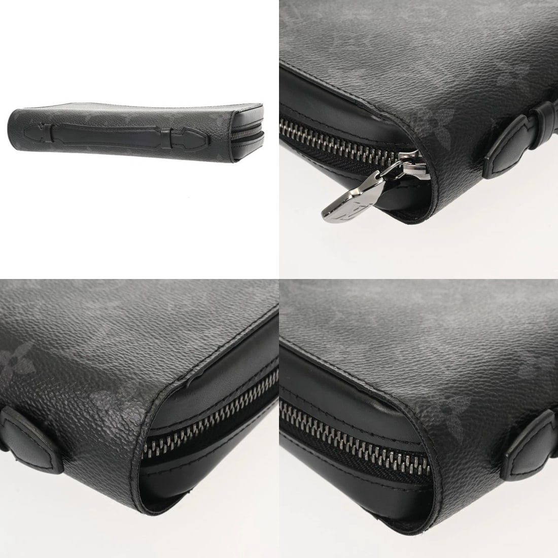 LOUIS VUITTON ZIPPY MONOGRAM ECLIPSE CANVAS - 4