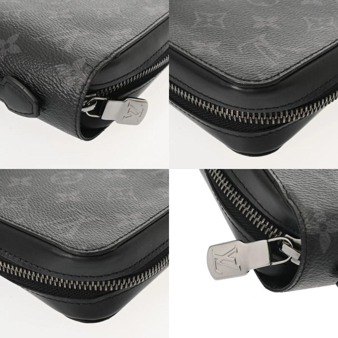 LOUIS VUITTON ZIPPY MONOGRAM ECLIPSE CANVAS - 5
