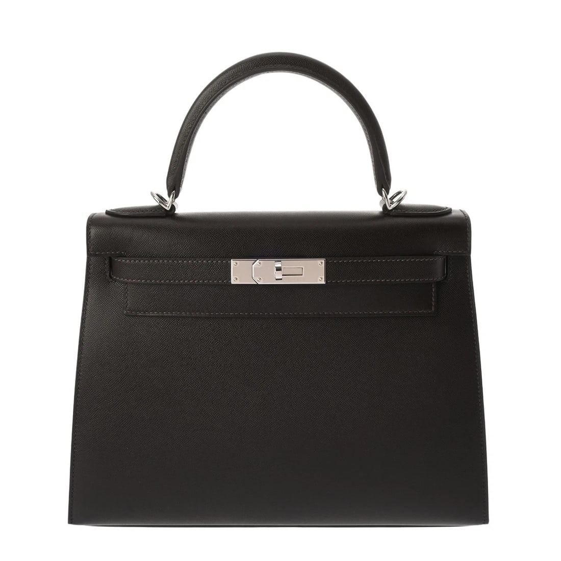 HERMES KELLY 32 OUTSIDE SEWING BEBLANC HANDBAG (1 of 7)