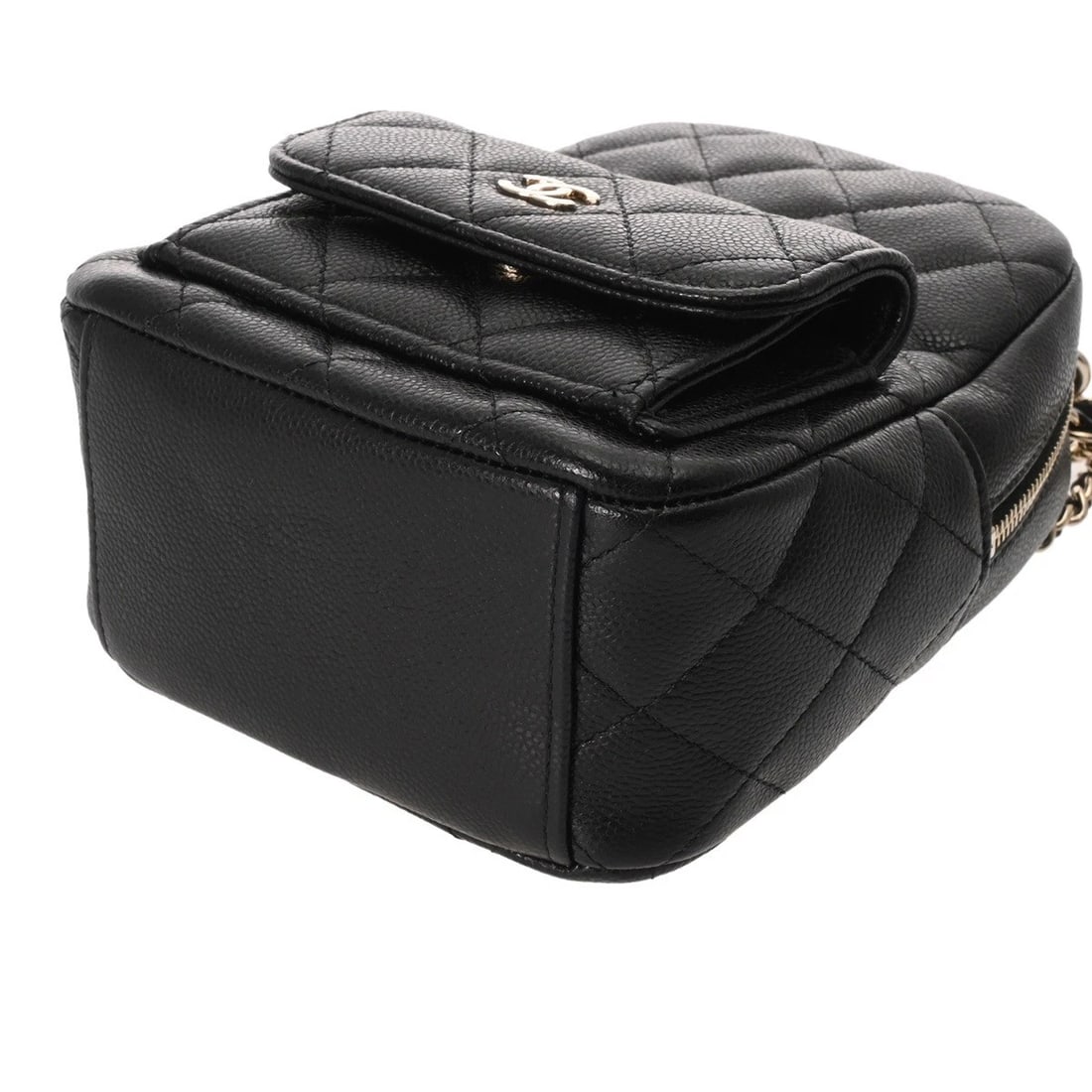 CHANEL CLASSIC MINI BACKPACK MATRASSE BLACK BACKPACK - 4