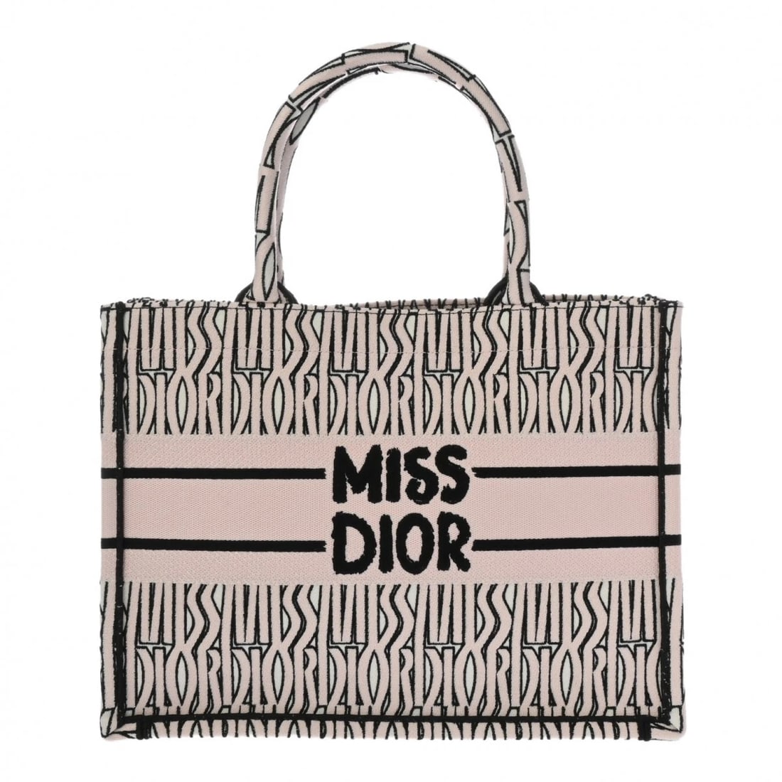 DIOR BOOK TOTE BAG MEDIUM EMBROIDERY: Dior Book Tote Bag Medium Embroidery Brand: Dior Type/Style: Tote Bag Material: canvas Color: White / pink Size: H:about 10.8inch W:about 14.4inch D:about 6.7inch Accessories: None Accessories