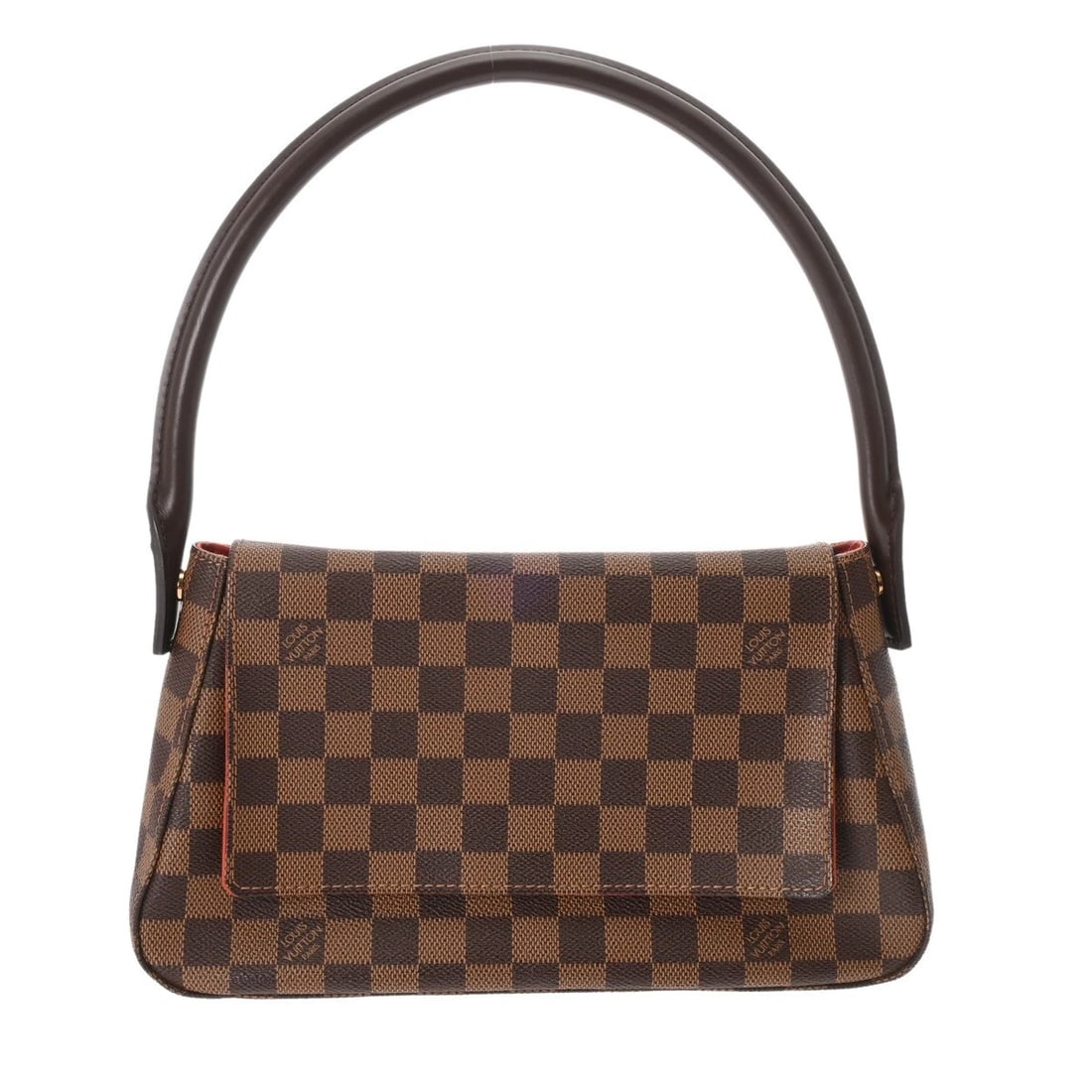 LOUIS VUITTON MINI LOOPING SP DAMIER CANVAS: LOUIS VUITTON Mini Looping SP Damier canvas Brand: LOUIS VUITTON Type/Style: Shoulder Bag Material: Damier canvas Color: Brown Size: H:about 6.3inch W:about 11.0inch (maximum) D:about 3.3inch Acce