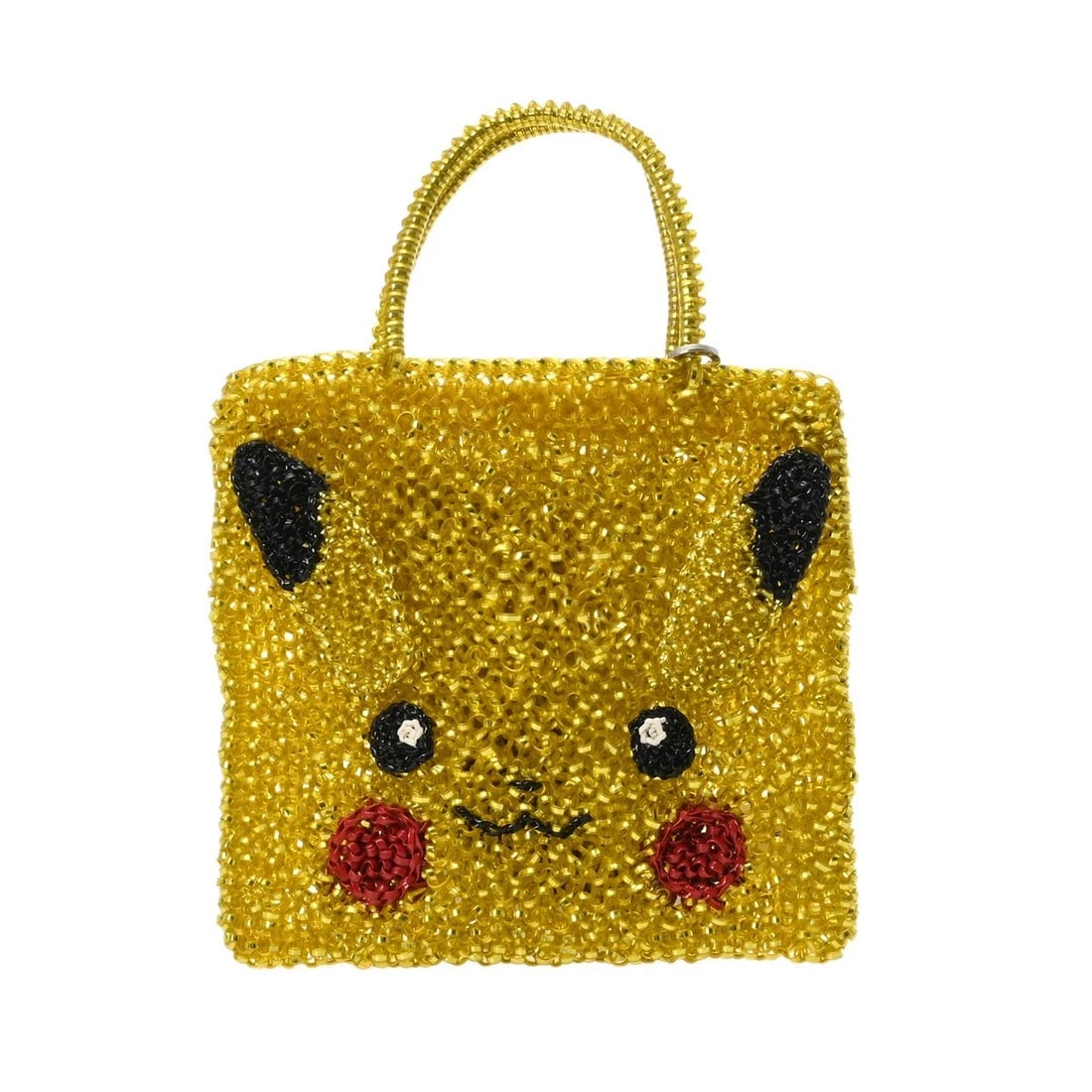ANTEPRIMA WIRE BAG PIKACHU PVC/LEATHER MUSTARD YELLOW (1 of 6)