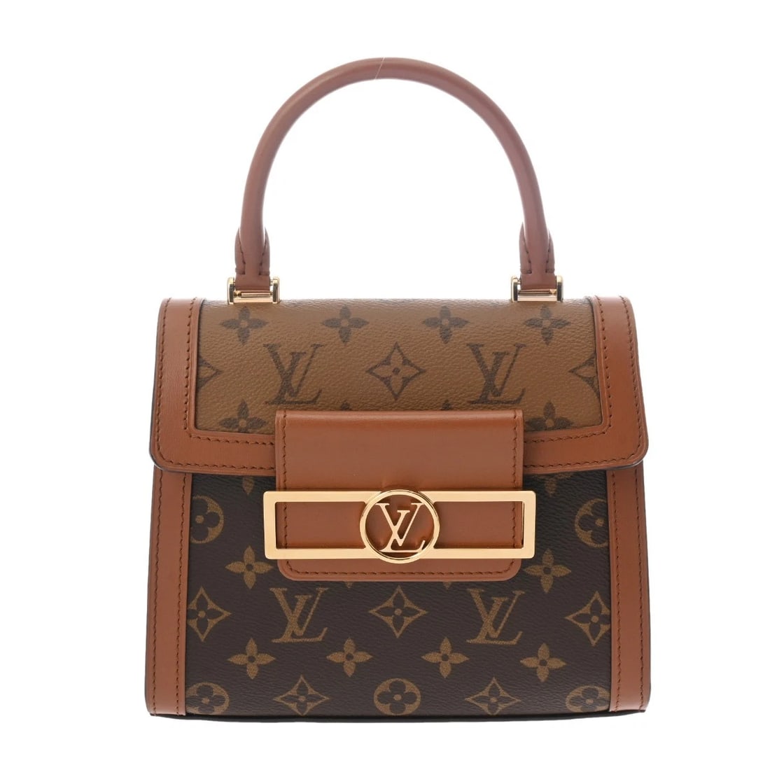 LOUIS VUITTON DAUPHINE MONOGRAM CANVAS: LOUIS VUITTON Dauphine Monogram canvas Brand: LOUIS VUITTON Type/Style: Shoulder Bag Material: Monogram canvas Color: Brown Size: H:about 6.7inch W:about 8.3inch D:about 3.9inch Accessories: None