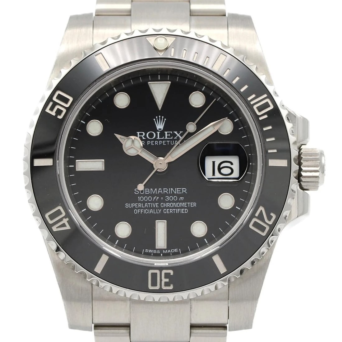 ROLEX SUBMARINER DATE STAINLESS STEEL MECHANICAL AUTOMATIC WATCH: Rolex Submariner Date Stainless Steel Mechanical Automatic Watch Brand: ROLEX Type/Style: Wrist watch Material: Case: Stainless Steel Breath: Stainless Steel Color: Dial color black Size: Case
