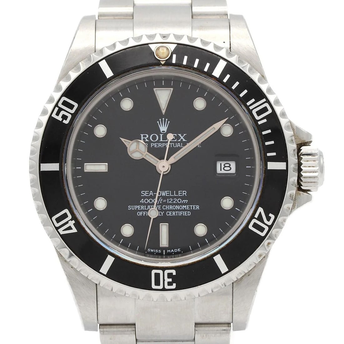 ROLEX SEA-DWELLER STAINLESS STEEL WATCH (1 of 4)