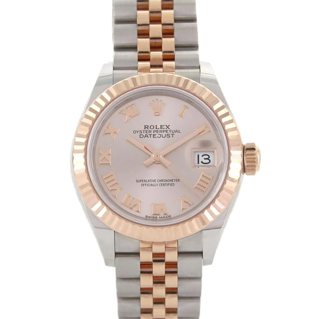 ROLEX DATEJUST SSXPG MECHANICAL AUTOMATIC WATCH: Rolex Datejust SSxPG Mechanical Automatic Watch Brand: ROLEX Type/Style: Wrist watch Material: Case: Stainless steel x pink gold Bracelet: Stainless steel x pink gold Color: Dial Color: Sandust, Pink/