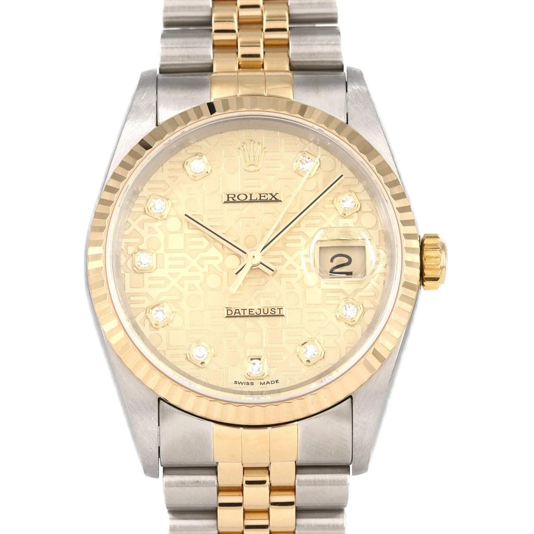 ROLEX DATEJUST SSXYG MECHANICAL AUTOMATIC WATCH: Rolex Datejust SSxYG Mechanical Automatic Watch Brand: ROLEX Type/Style: Wrist watch Material: Case: Stainless steel x yellow gold Bracelet: Stainless steel x yellow gold Color: Dial Color: Gold
