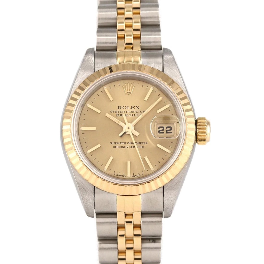 ROLEX DATEJUST SSXYG MECHANICAL AUTOMATIC WATCH: Rolex Datejust SSxYG Mechanical Automatic Watch Brand: ROLEX Type/Style: Wrist watch Material: Case: Stainless steel x yellow gold Bracelet: Stainless steel x yellow gold Color: Dial color gold Size: