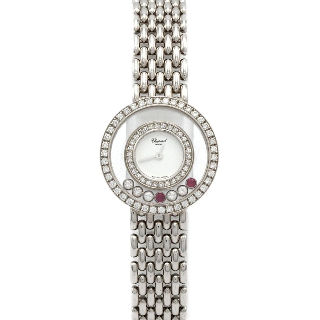 CHOPARD HAPPY DIAMONDS WG WATCH (1 of 3)
