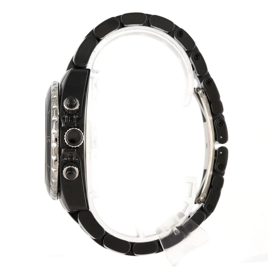CHANEL J12 CHRONOGRAPH CERAMIC MECHANICAL AUTOMATIC WATCH - 3