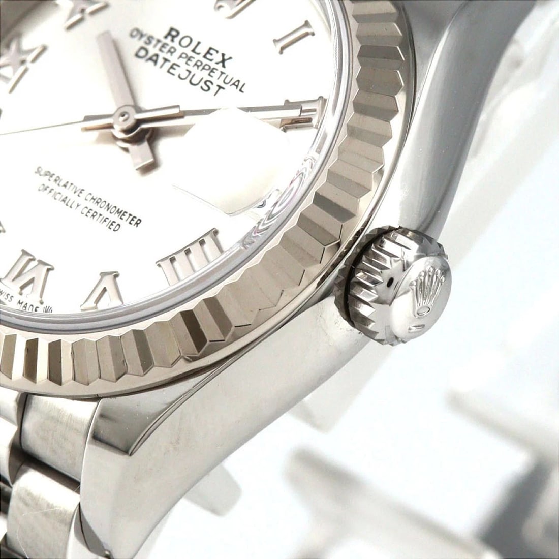 ROLEX DATEJUST MECHANICAL AUTOMATIC WATCH - 4