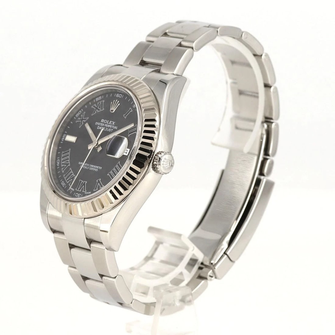 ROLEX DATEJUST MECHANICAL AUTOMATIC WATCH - 2