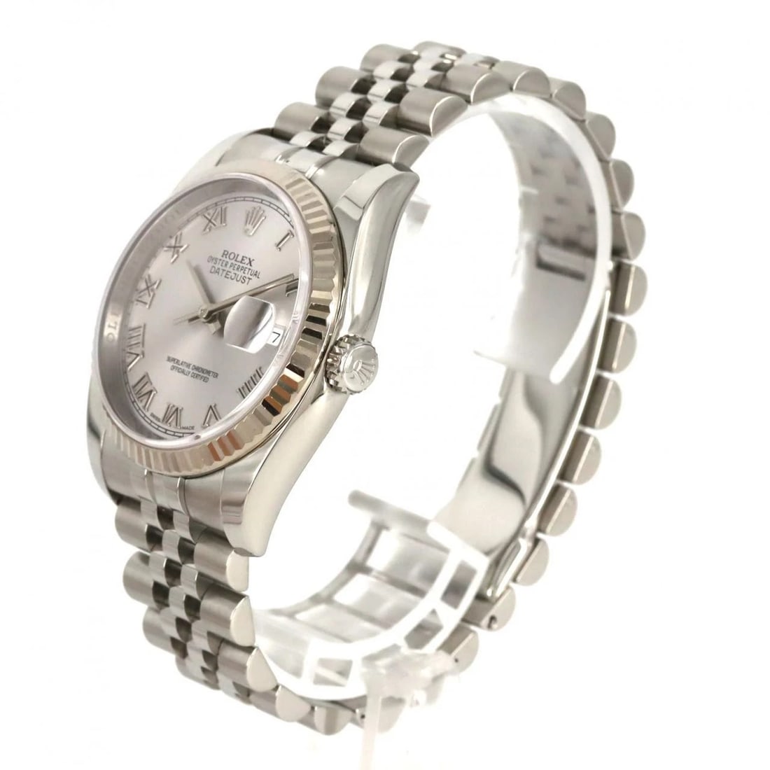 ROLEX DATEJUST MECHANICAL AUTOMATIC WATCH - 2