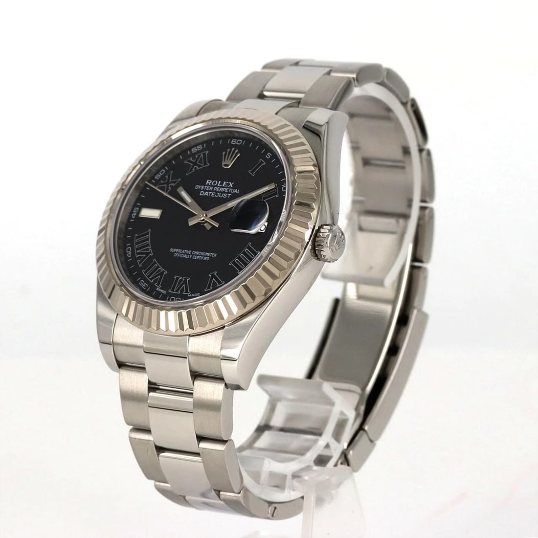 ROLEX DATEJUST MECHANICAL AUTOMATIC WATCH - 2