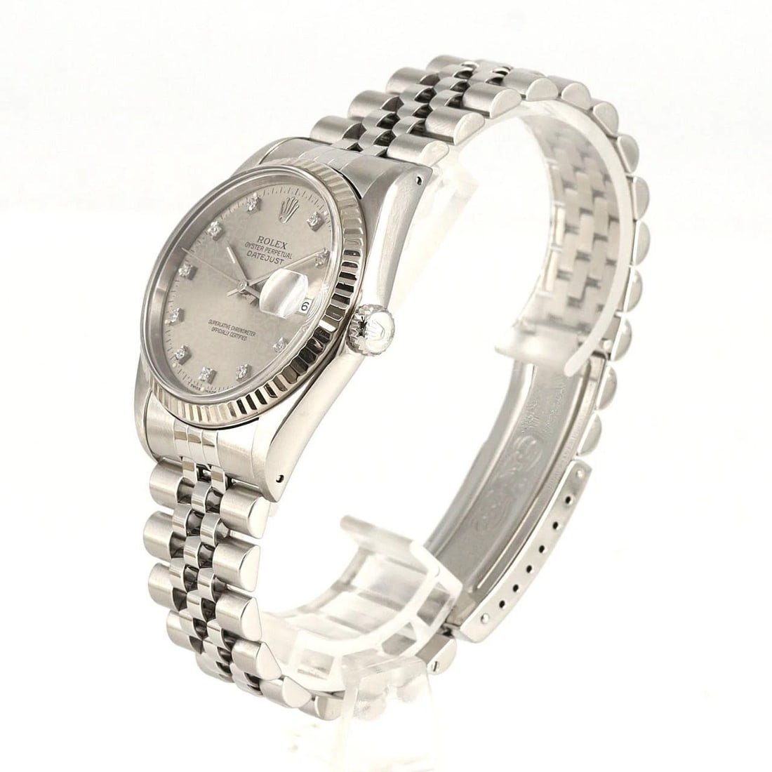 ROLEX DATEJUST MECHANICAL AUTOMATIC WATCH - 2