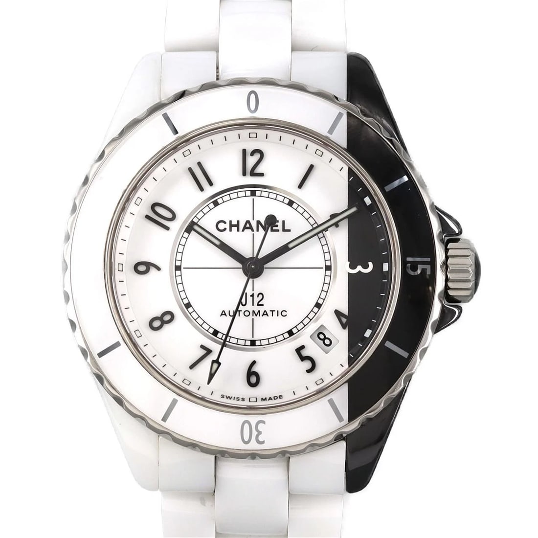CHANEL J12 PARADOX CALIBER CERAMIC MECHANICAL WATCH (1 of 5)