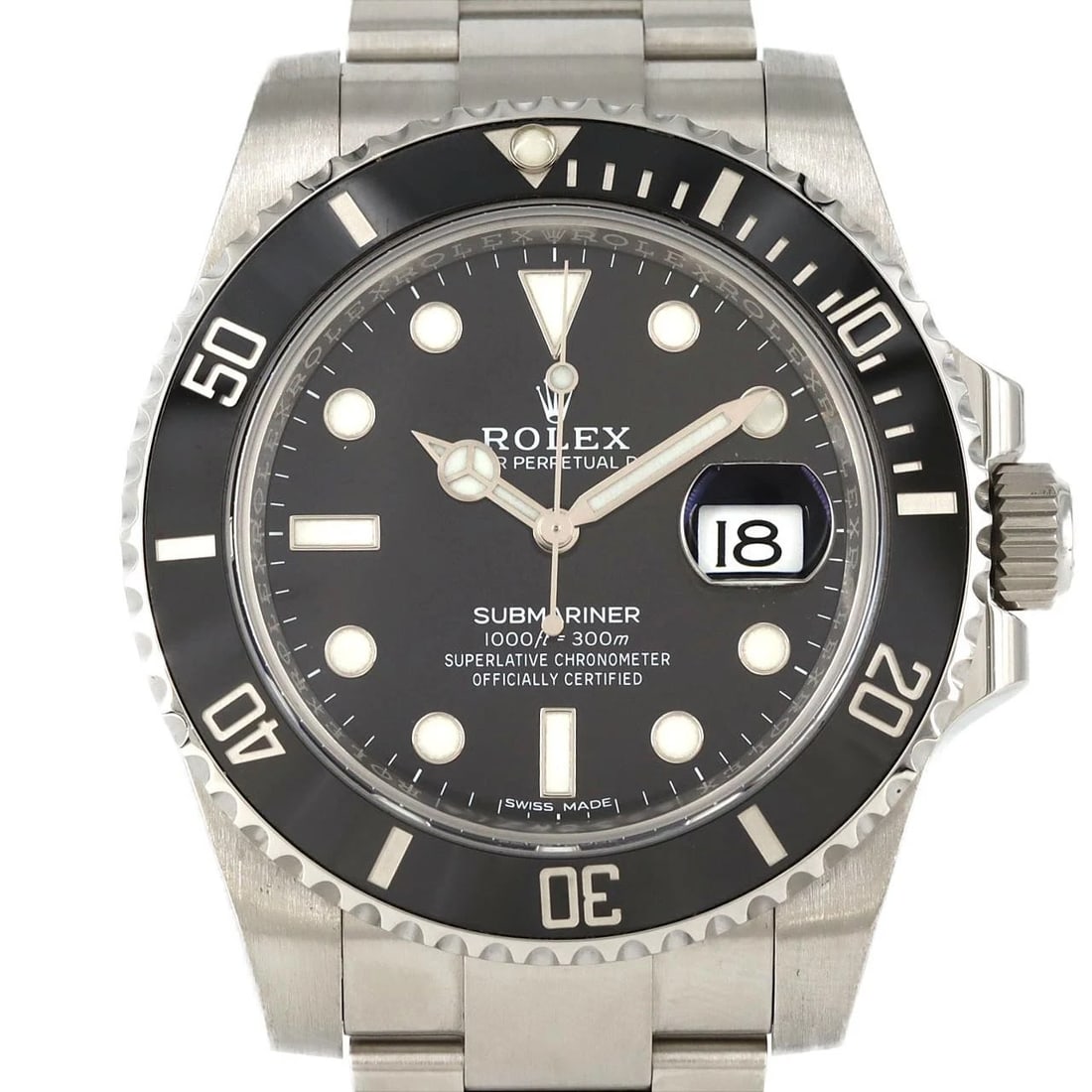 ROLEX SUBMARINER DATE STAINLESS STEEL MECHANICAL AUTOMATIC WATCH: Rolex Submariner Date Stainless Steel Mechanical Automatic Watch Brand: ROLEX Type/Style: Wrist watch Material: Case: Stainless Steel Breath: Stainless Steel Color: Dial Color: Black Size: Case
