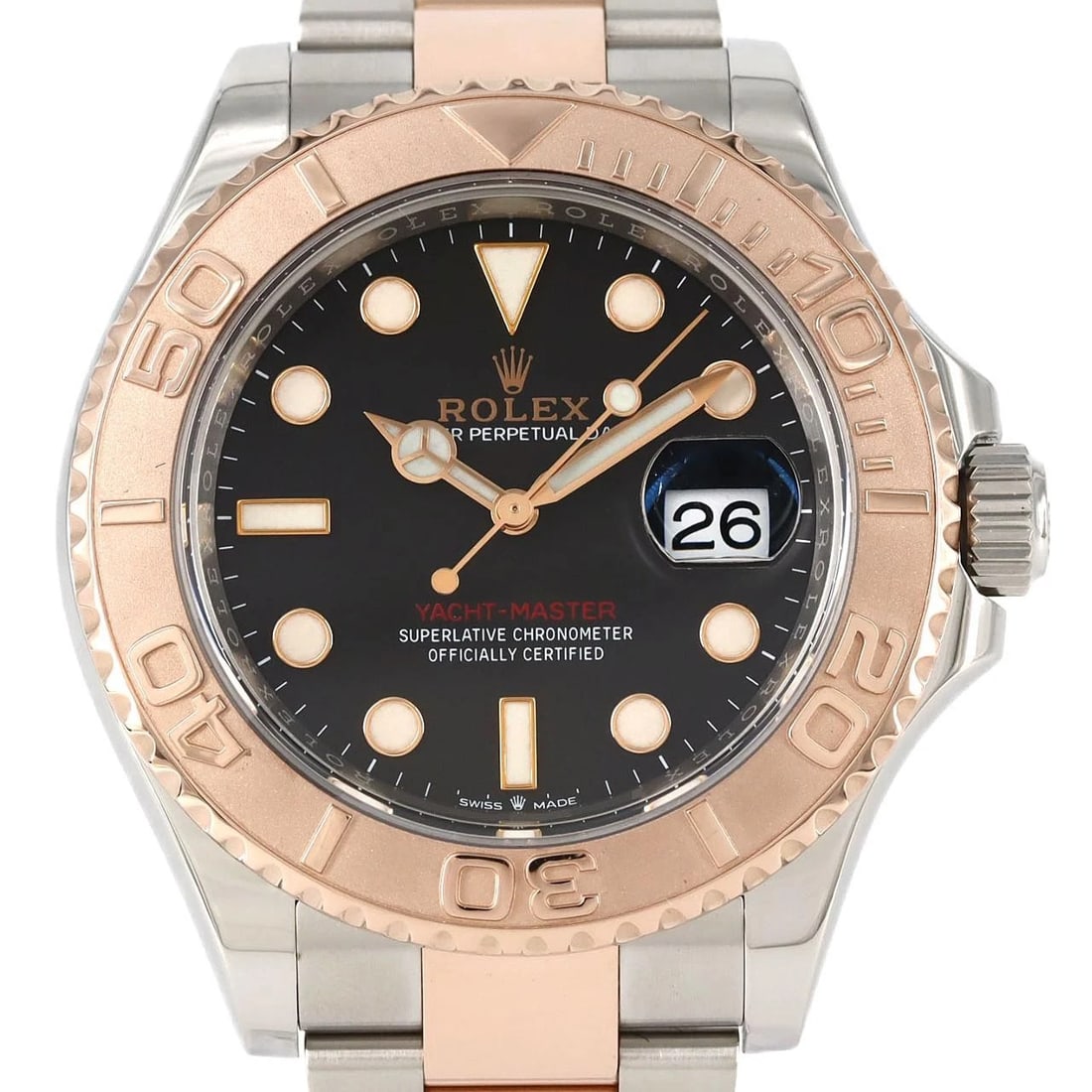 ROLEX YACHT-MASTER SSXPG MECHANICAL AUTOMATIC WATCH (1 of 5)