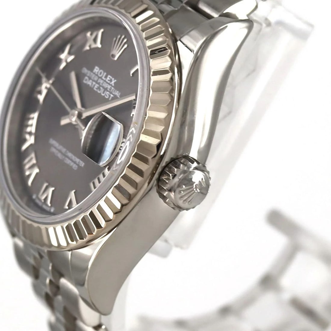 ROLEX DATEJUST MECHANICAL AUTOMATIC WATCH - 4