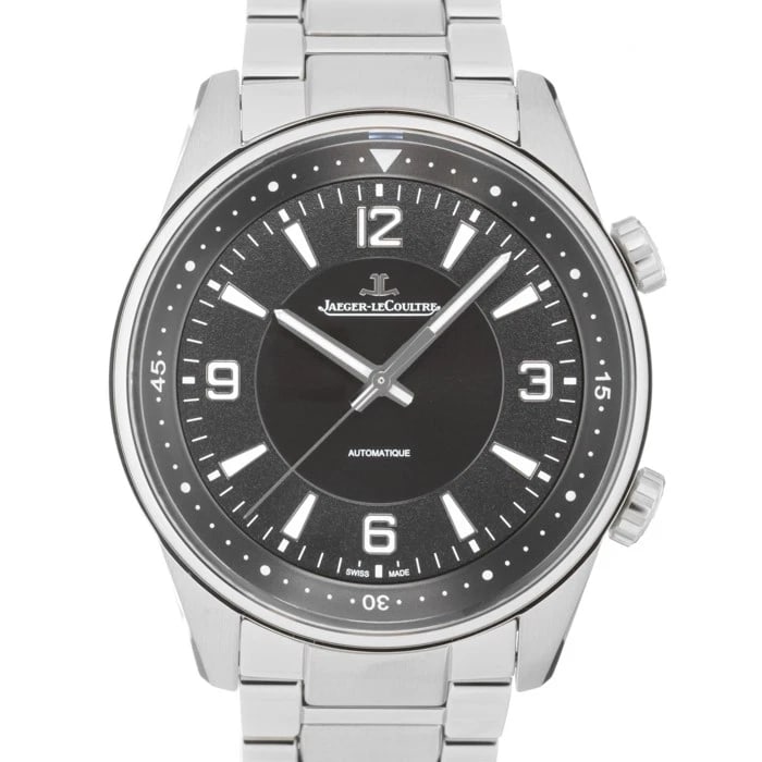JAEGER-LECOULTRE POLARIS AUTOMATIC WATCH: Jaeger-LeCoultre Polaris Automatic Watch Brand: JAEGER LECOULTRE Type/Style: Wristwatch Material: Case Material Stainless Steel, Band Material Stainless Steel Color: Case Color Silver, Dial color