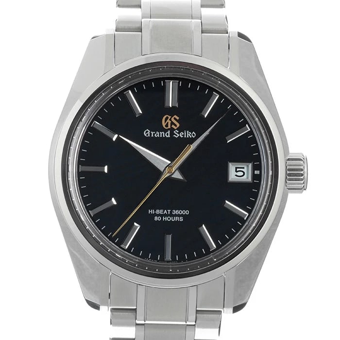 GRAND SEIKO MECHANICAL WATCH: Grand Seiko Mechanical Watch Brand: SEIKO Type/Style: Wristwatch Material: Case Material Ever Brilliant Steel, Band Material Ever Brilliant Steel Color: Case Color Silver, Dial color Blue, Band Color 