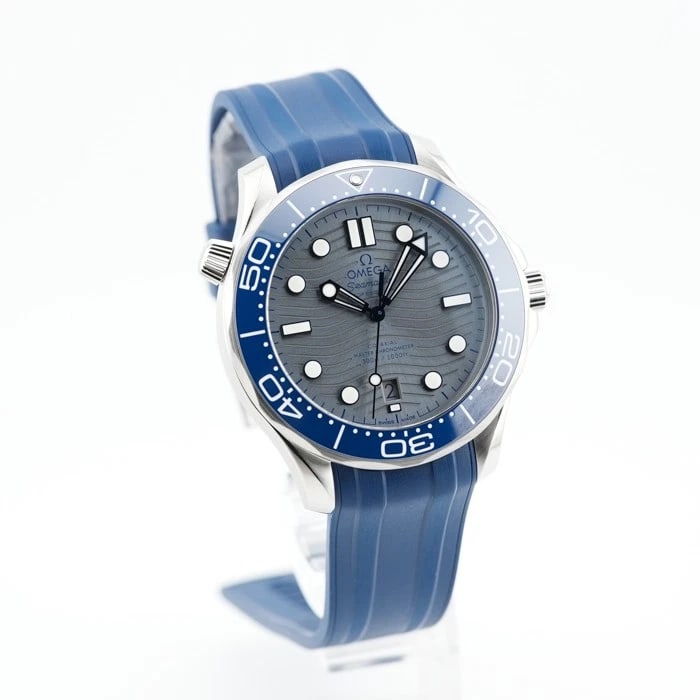OMEGA SEAMASTER CHRONOMETER GRAY WATCH - 5