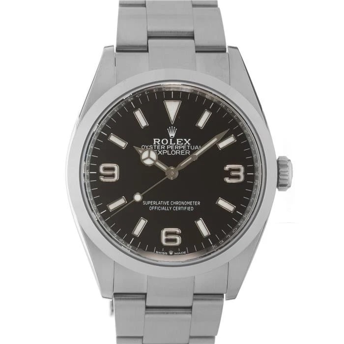 ROLEX EXPLORER WATCH: ROLEX Explorer Watch Brand: ROLEX Type/Style: Wristwatch Material: Case Material Stainless Steel, Band Material Stainless Steel Color: Case Color Silver, Dial color Black, Band Color Silver Size:
