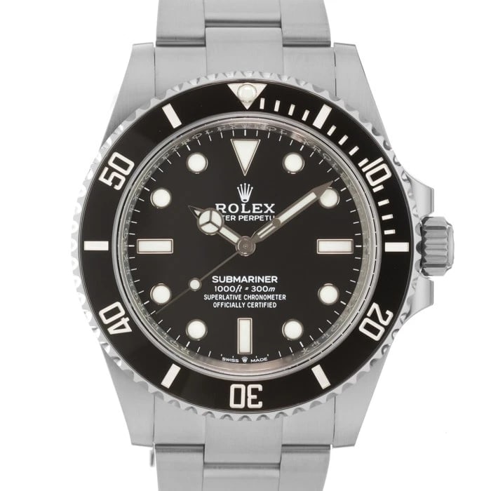 ROLEX SUBMARINER WATCH: ROLEX Submariner Watch Brand: ROLEX Type/Style: Wristwatch Material: Case Material Stainless Steel, Band Material Stainless Steel Color: Case Color Silver, Dial color Black, Band Color Silver Size: