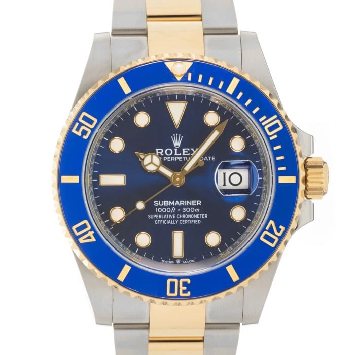 ROLEX SUBMARINER DATE WATCH: ROLEX Submariner Date Watch Brand: ROLEX Type/Style: Wristwatch Material: Case Material Stainless Steel, Yellow Gold, Band Material Stainless Steel, Yellow Gold Color: Case Color Silver, Gold, Dial co