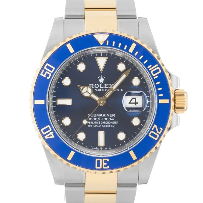 ROLEX SUBMARINER DATE WATCH: ROLEX Submariner Date Watch Brand: ROLEX Type/Style: Wristwatch Material: Case Material Stainless Steel/Yellow Gold, Band Material Stainless SteelYellow Gold Color: Case Color Silver, Gold, Dial