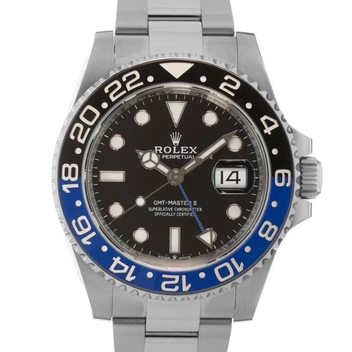 ROLEX GMT MASTER OYSTE WATCH: ROLEX GMT Master Oyste Watch Brand: ROLEX Type/Style: Wristwatch Material: Case Material Stainless Steel, Band Material Stainless Steel Color: Case Color Silver, Dial color Black, Band Color Silver Si