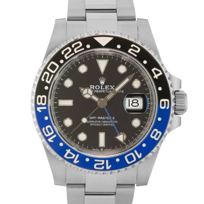 ROLEX GMT MASTER OYSTER WATCH: ROLEX GMT Master OysteR Watch Brand: ROLEX Type/Style: Wristwatch Material: Case Material Stainless Steel, Band Material Stainless Steel Color: Case Color Silver, Dial color Black, Band Color Silver