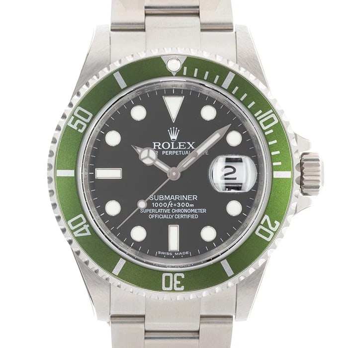 ROLEX SUBMARINER DATE WATCH: ROLEX Submariner Date Watch Brand: ROLEX Type/Style: Wristwatch Material: Case Material Stainless Steel, Band Material Stainless Steel Color: Case Color Silver, Dial color Black , Band Color Silver