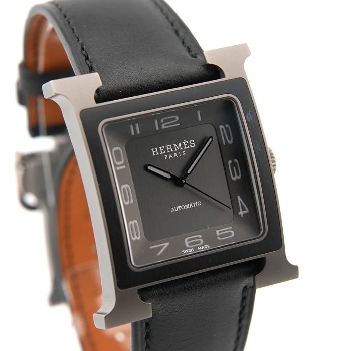 HERMES WATCH TITANIUM WATCH - 4