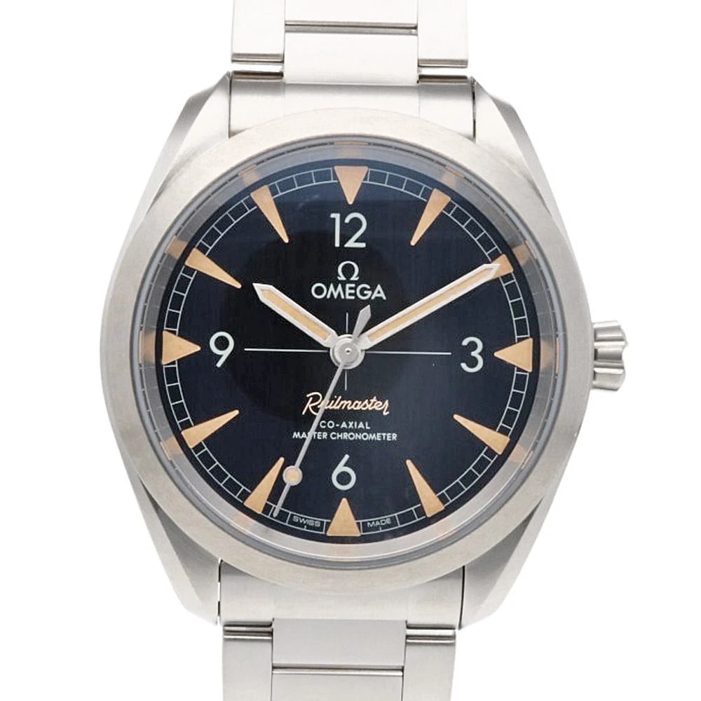 OMEGA SEAMASTER WATCHES STAINLESS STEEL WATCH: OMEGA Seamaster Watches Stainless Steel Watch Brand: OMEGA Type/Style: Wristwatch Material: Stainless Steel Color: Dial black Size: Case Diameter:24.0mmBand Length:5.7inch / 14.5cm Accessories: None