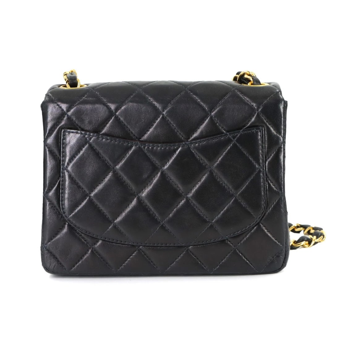 CHANEL MINI MATELASSE CHAIN SHOULDER BAG LEATHER - 2