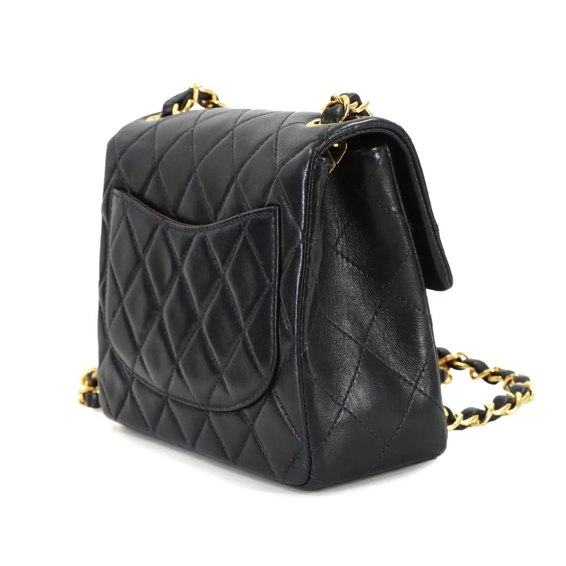 CHANEL MINI MATELASSE CHAIN SHOULDER BAG LEATHER - 3