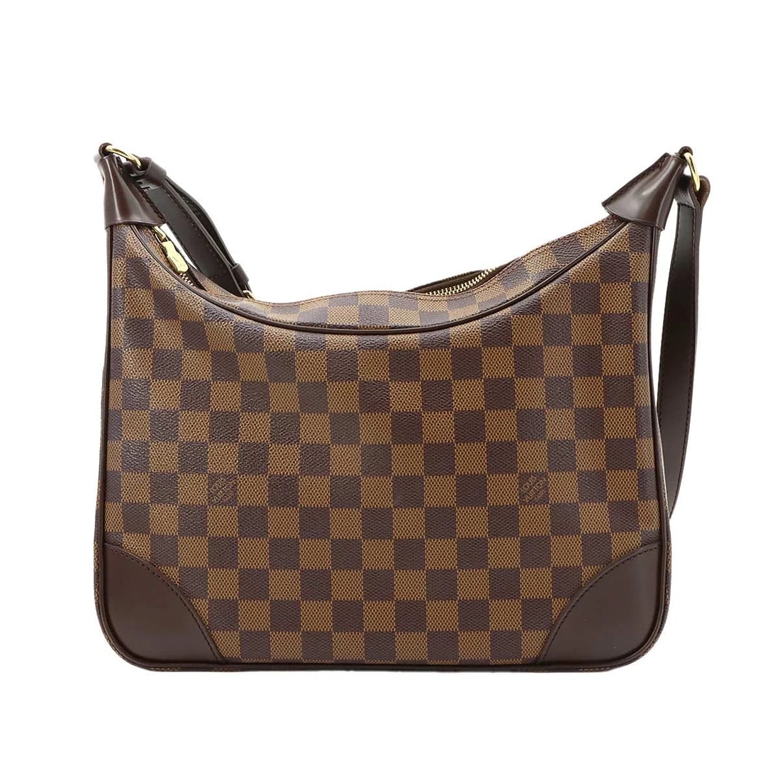LOUIS VUITTON DAMIER BOULOGNE SPO SHOULDER BAG: LOUIS VUITTON Damier Boulogne SPO Shoulder Bag Brand: LOUIS VUITTON Type/Style: Shoulder Bag Material: Damier Canvas Color: Ebene Size: W 12.01 inch, H 10.63 inch, D 3.54 inch Accessories: None