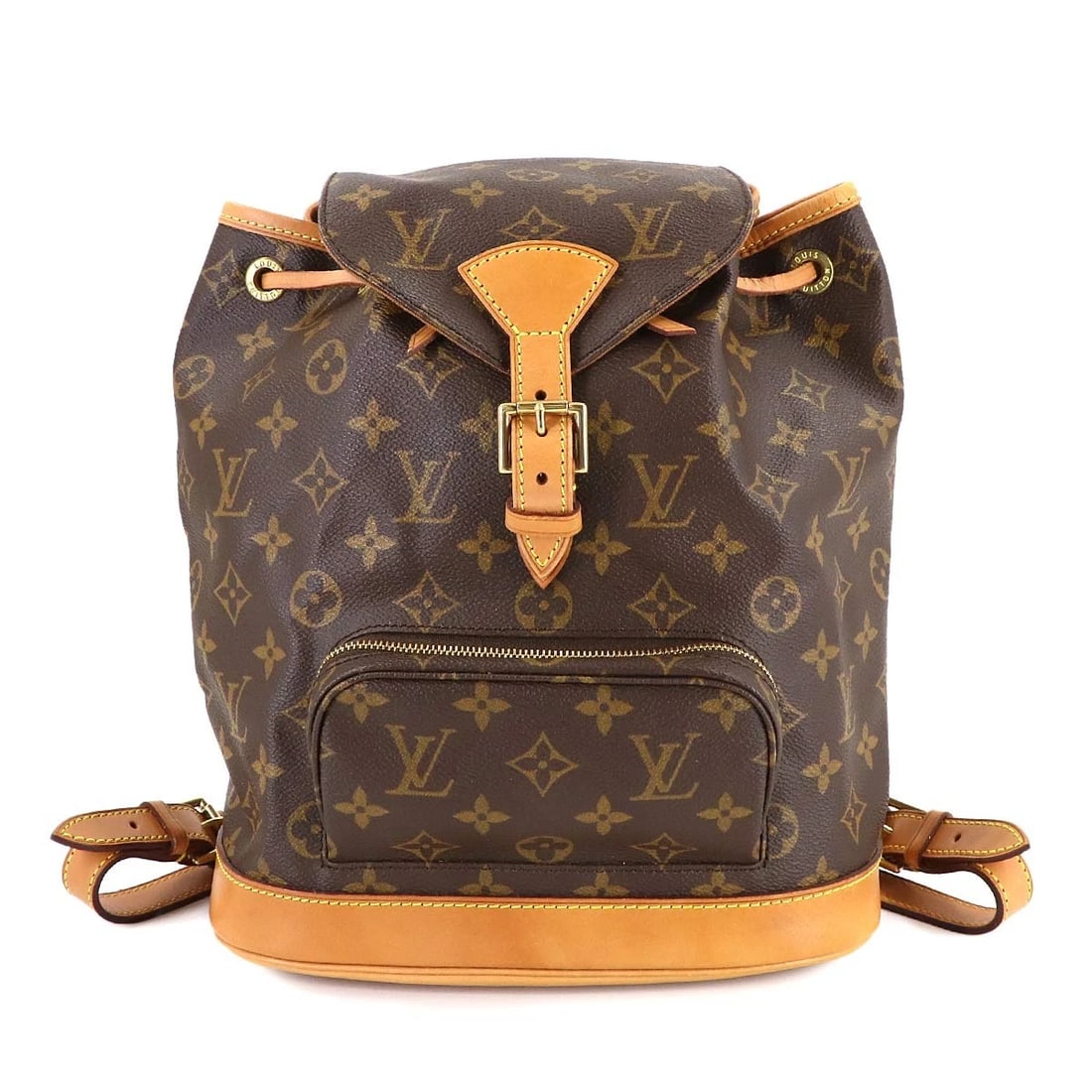 LOUIS VUITTON MONOGRAM MONTSOURIS MM BACKPACK: LOUIS VUITTON Monogram Montsouris MM Backpack Brand: LOUIS VUITTON Type/Style: Backpack Material: Monogram Canvas Color: Monogram Size: W 9.65 inch, H 11.81 inch, D 4.53 inch Accessories: None