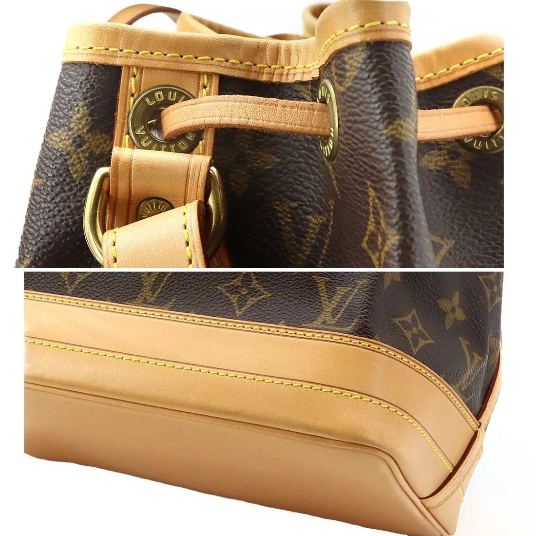 LOUIS VUITTON MONOGRAM NOE DRAWSTRING SHOULDER BAG - 6