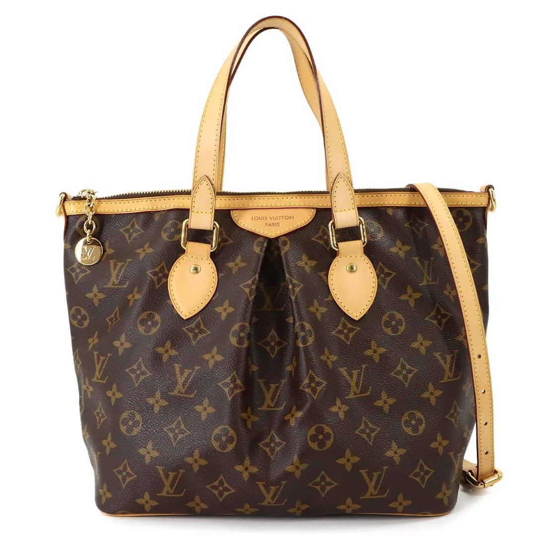LOUIS VUITTON MONOGRAM PALERMO PM 2WAY TOTE SHOULDER BAG (1 of 5)