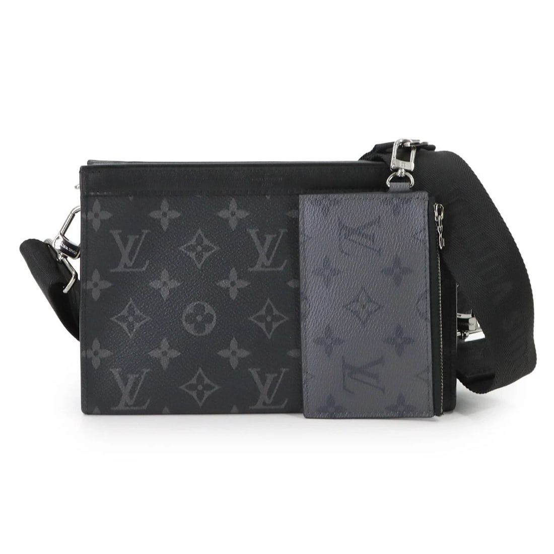 LOUIS VUITTON MONOGRAM ECLIPSE GASTON WEARABLE WALLET (1 of 5)