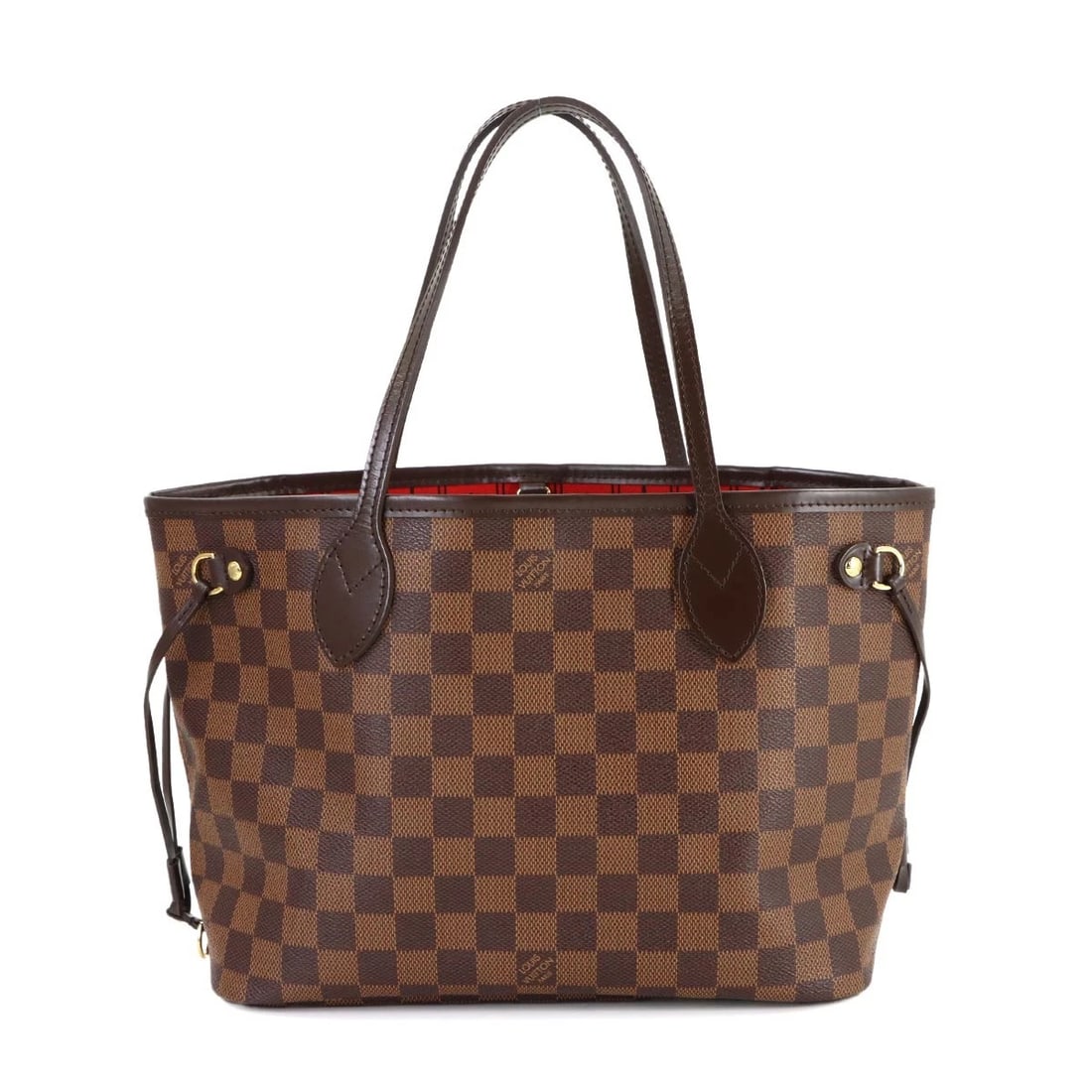 LOUIS VUITTON DAMIER NEVERFULL PM TOTE BAG EBENE (1 of 5)