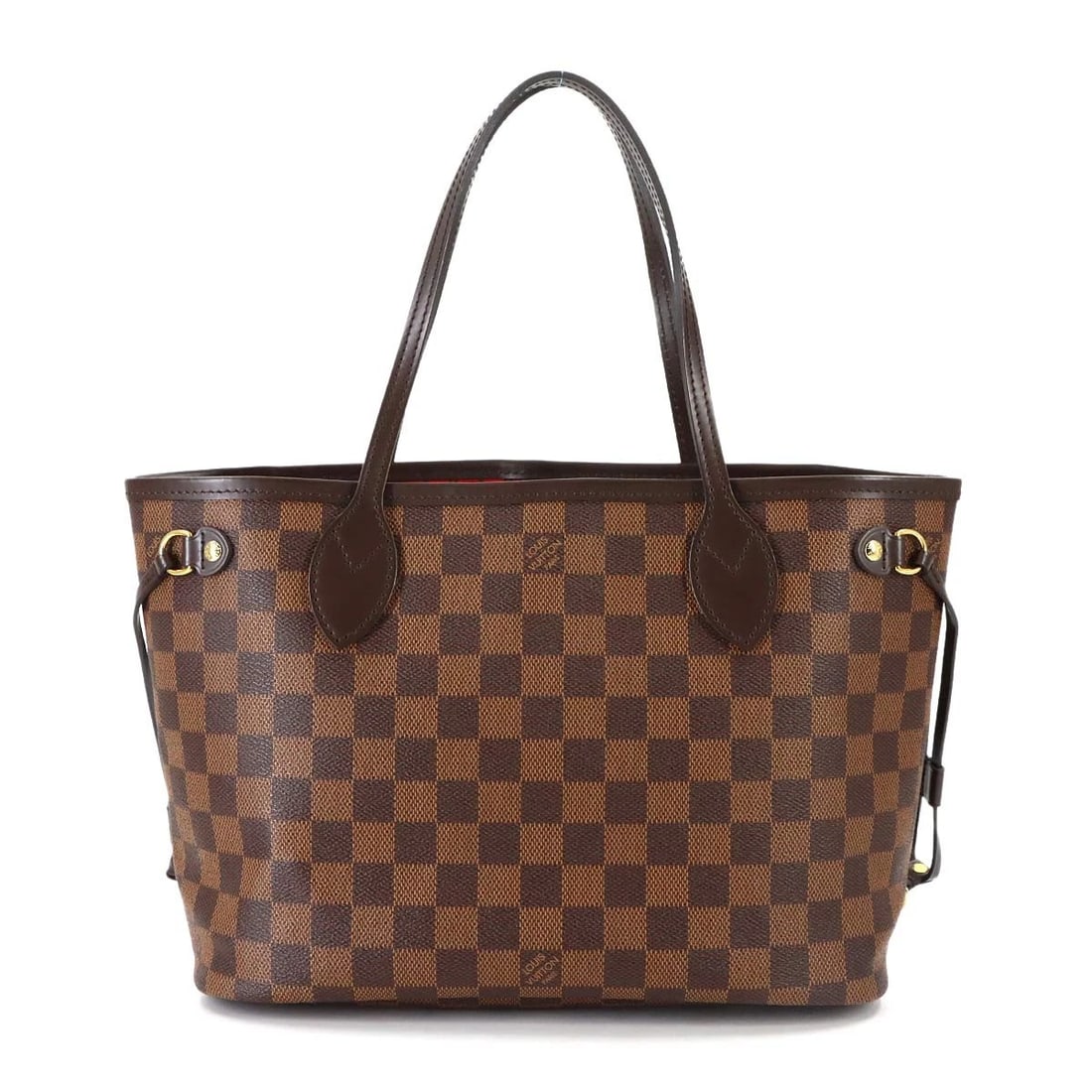 LOUIS VUITTON DAMIER NEVERFULL PM TOTE BAG EBENE (1 of 5)